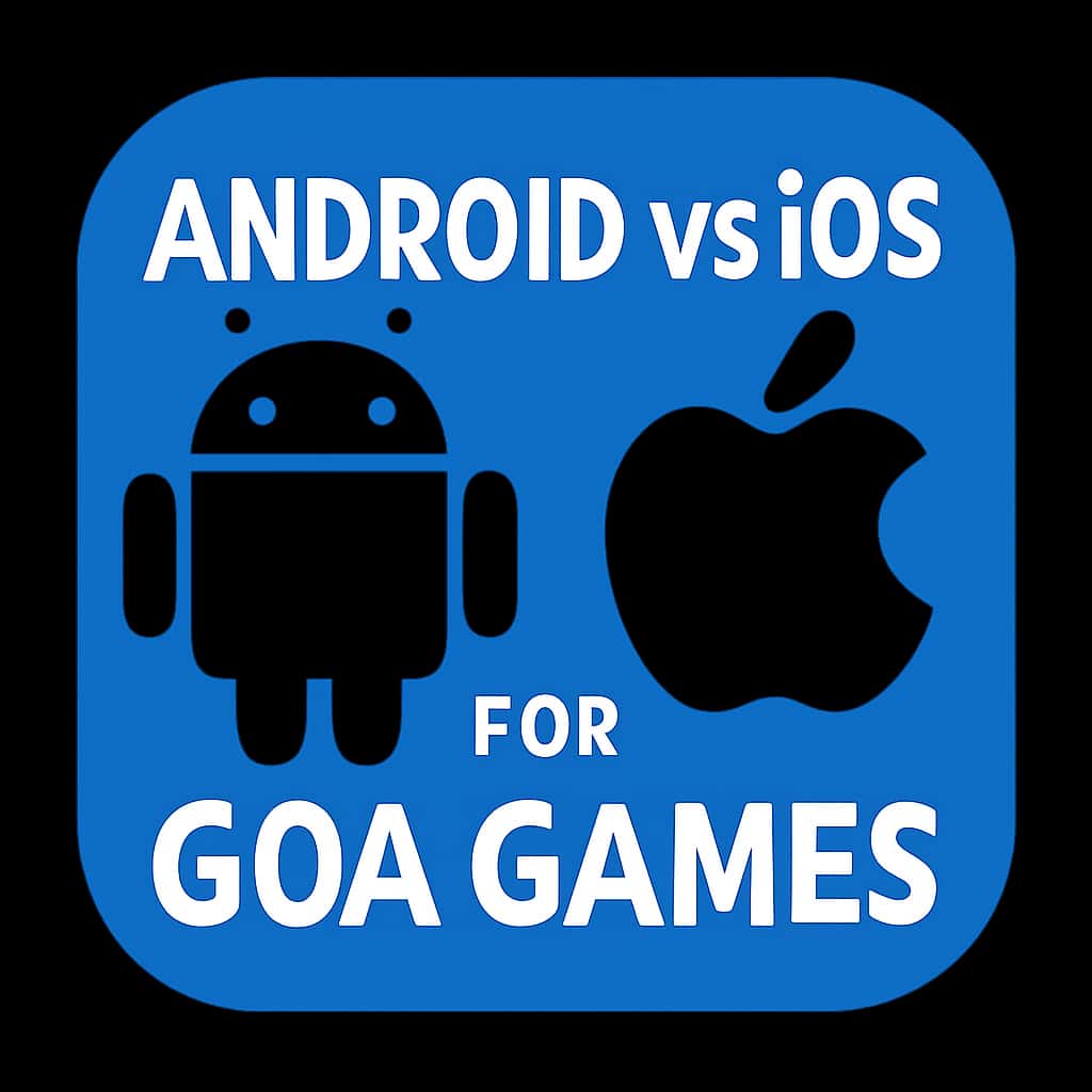 An icon representing the Android vs iOS comparison for Goa Games.