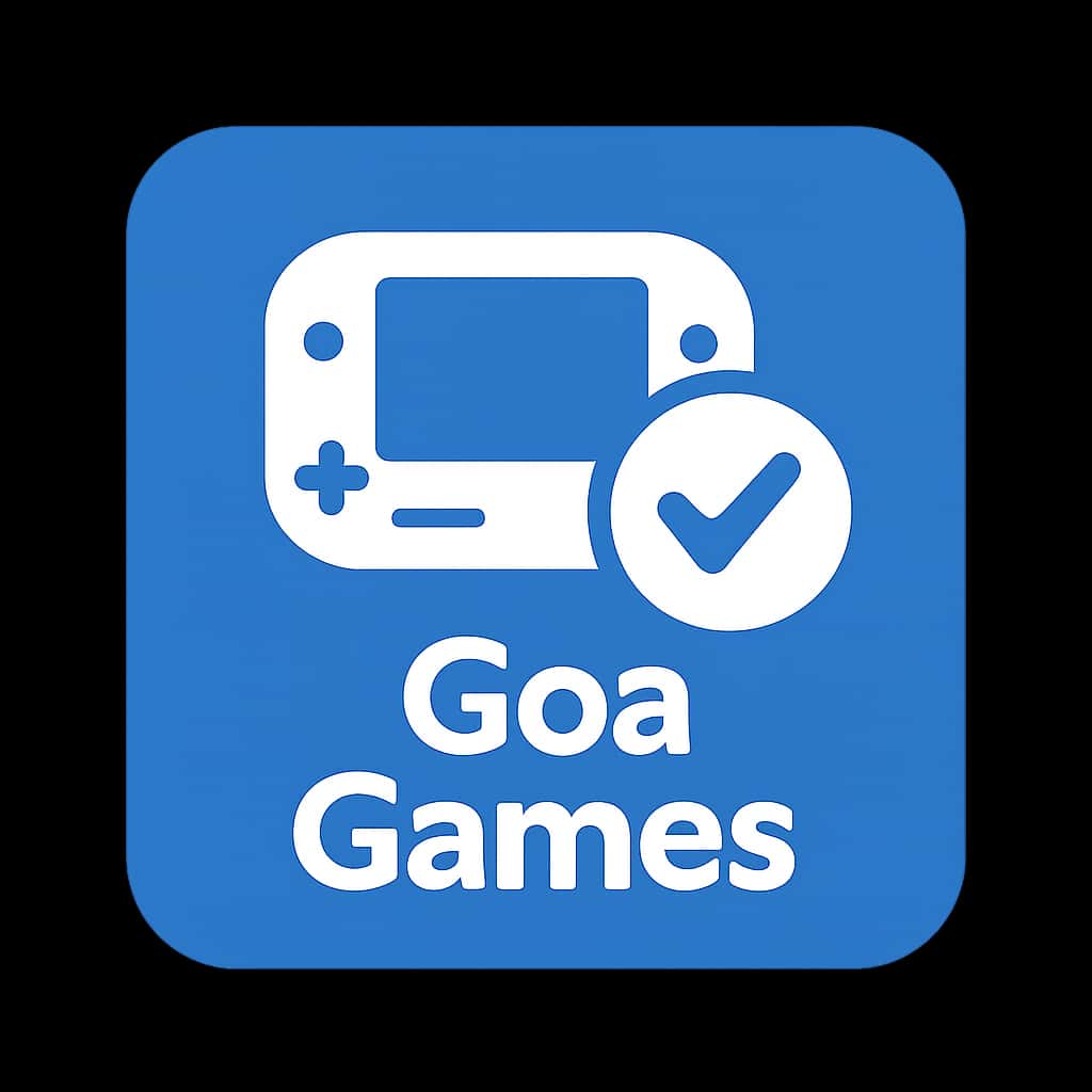 A badge representing the compatibility of Goa Games across devices.
