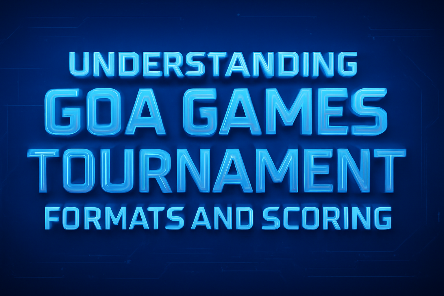 Informational scene about installing the Goa Games app.