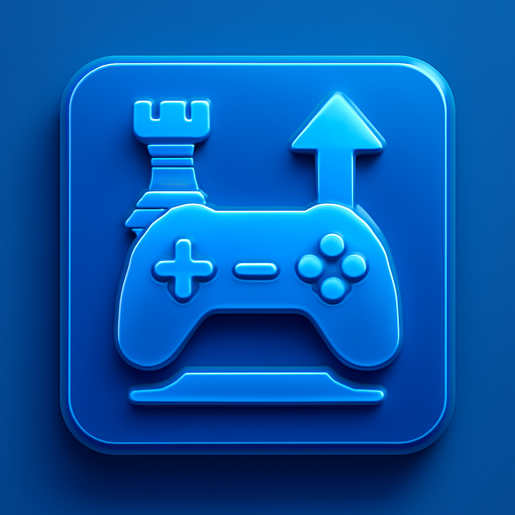 Icon representing verification process for Goa Games downloads.