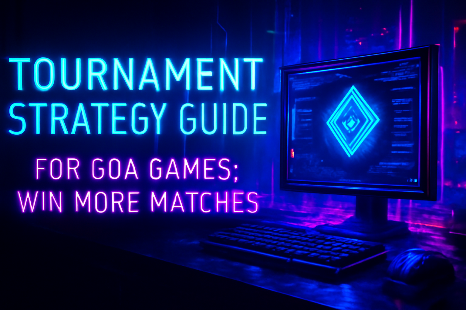 An informative scene showcasing the update process for Goa Games.