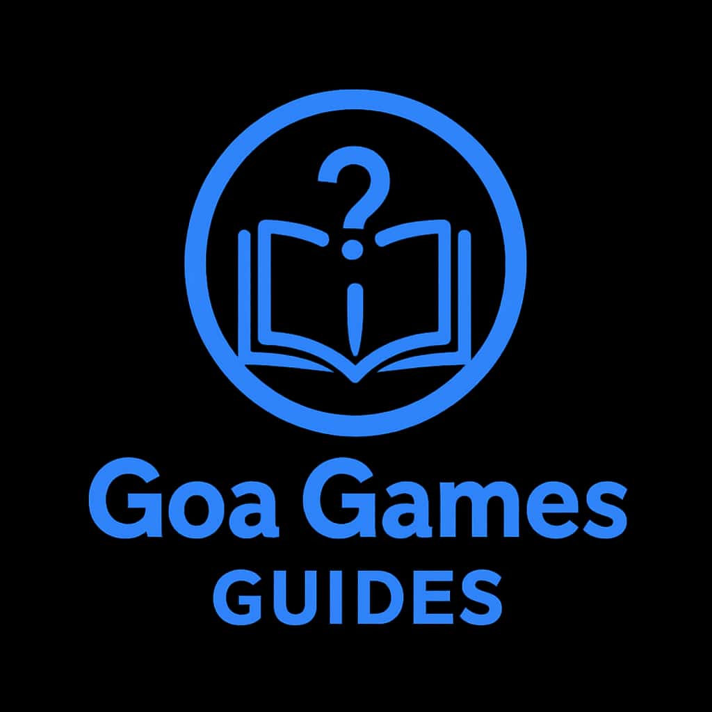 Icon representing Goa Games Guides, emphasizing its utility as a resource.