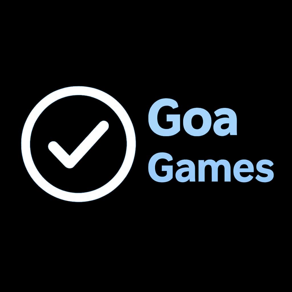 Icon representing verification process for Goa Games downloads.