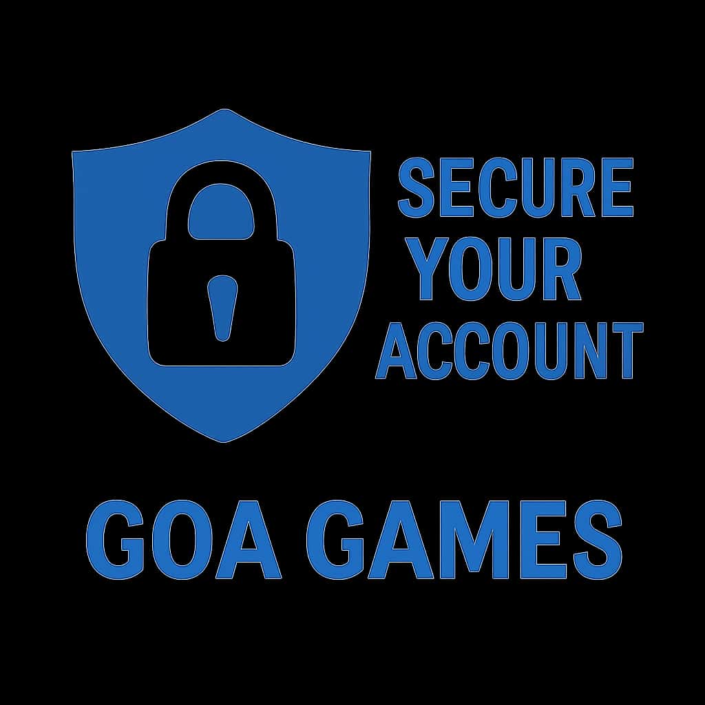 A badge representing the security of Goa Games account.