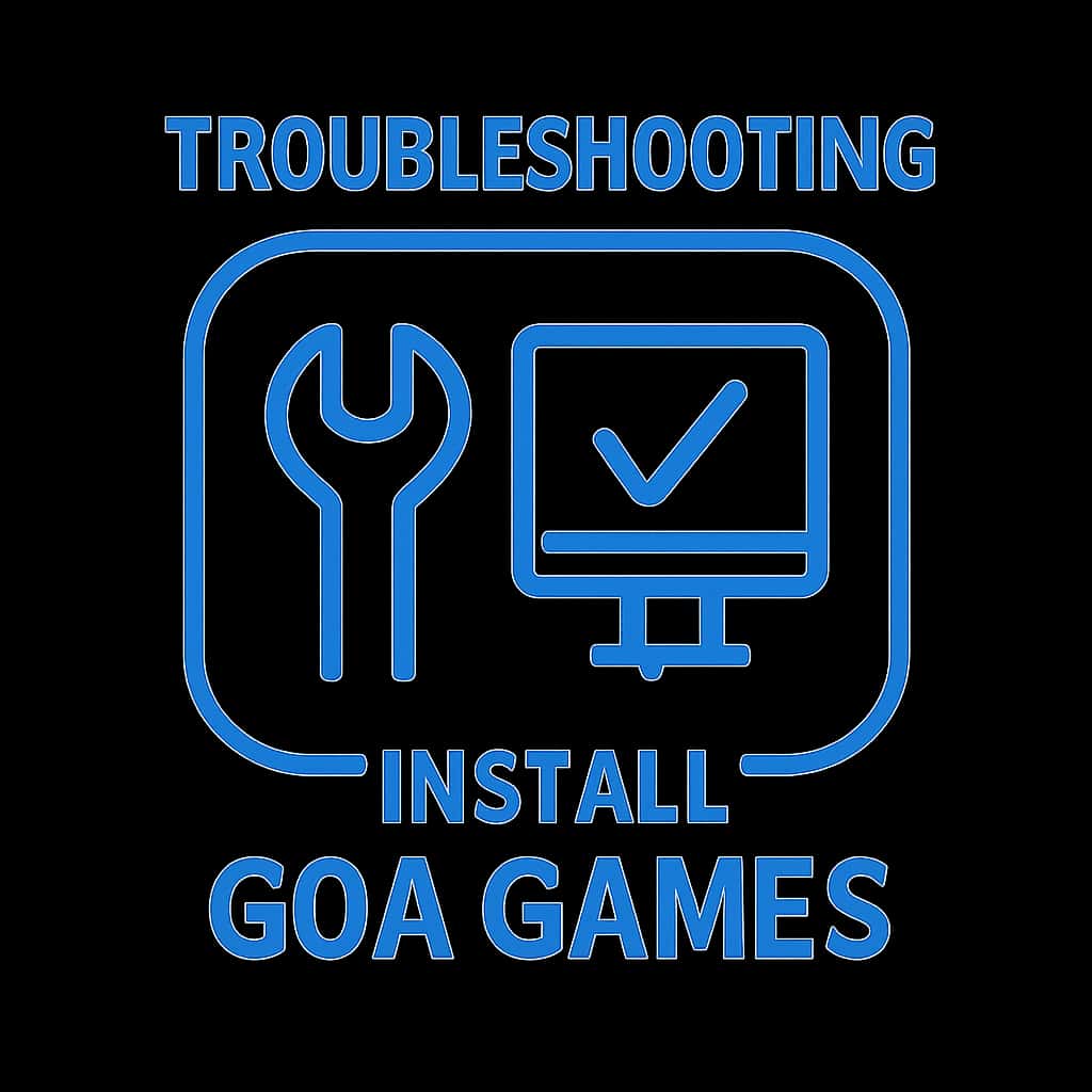 Icon representing Goa Games installation assistance