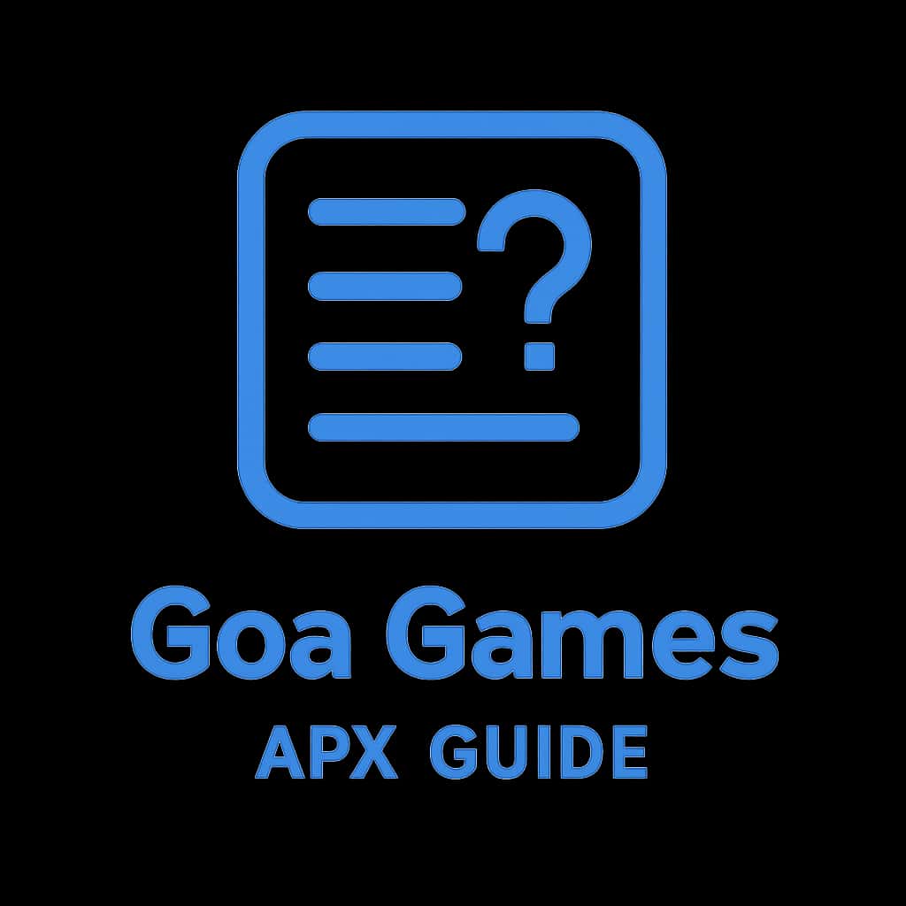 Icon representing Updating Goa Games APK Guide.